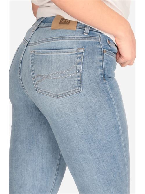 Straight cropped jeans Liu Jo | UA6066DS081.79029
